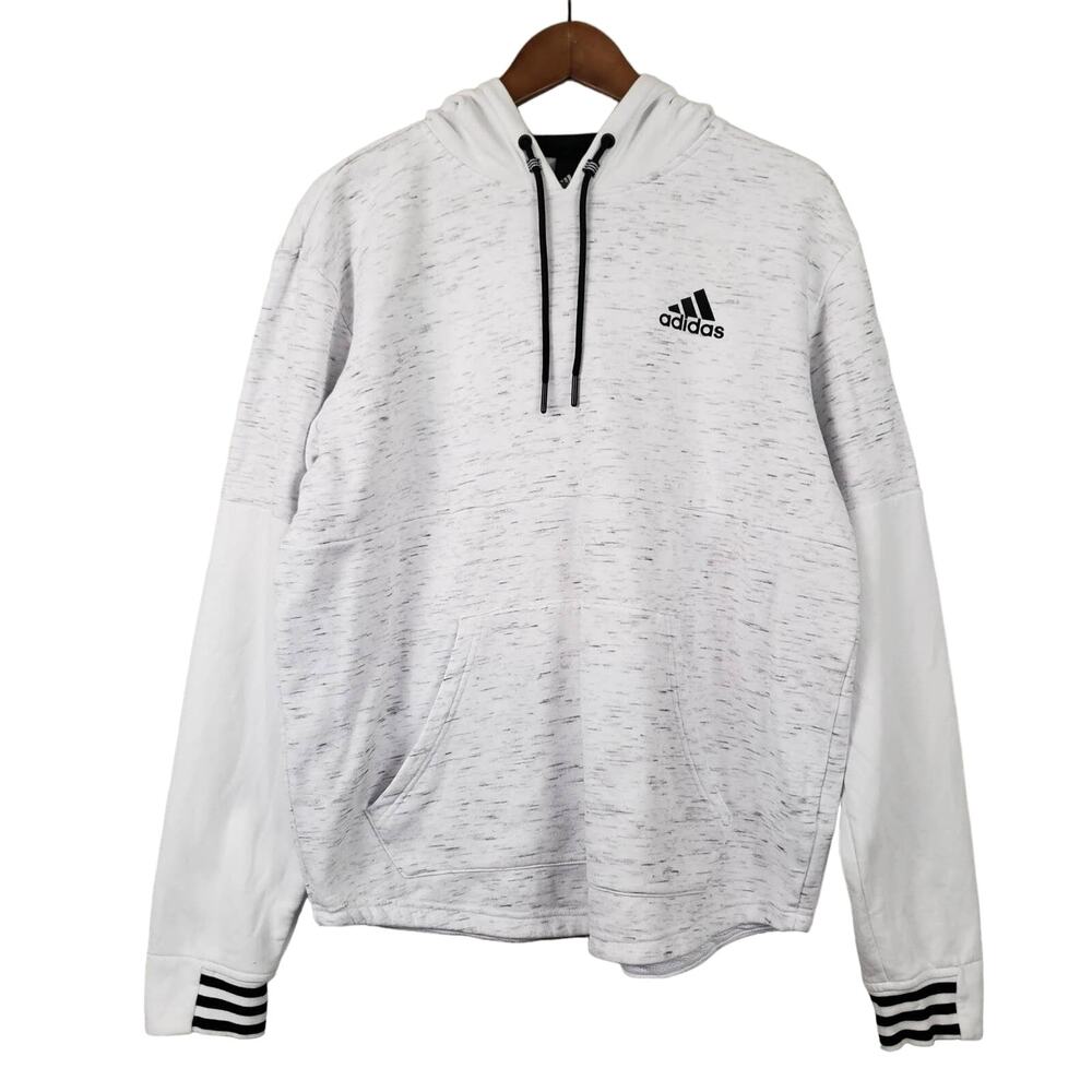 Adidas Sweatshirt Pullover Handwarmer Hoodie - M